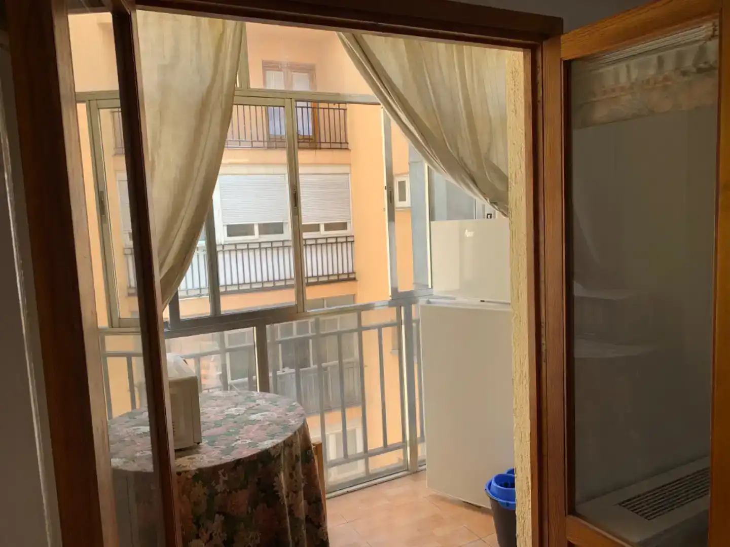 Balcony of Study for rent in  Madrid Capital  with Air Conditioner and Balcony