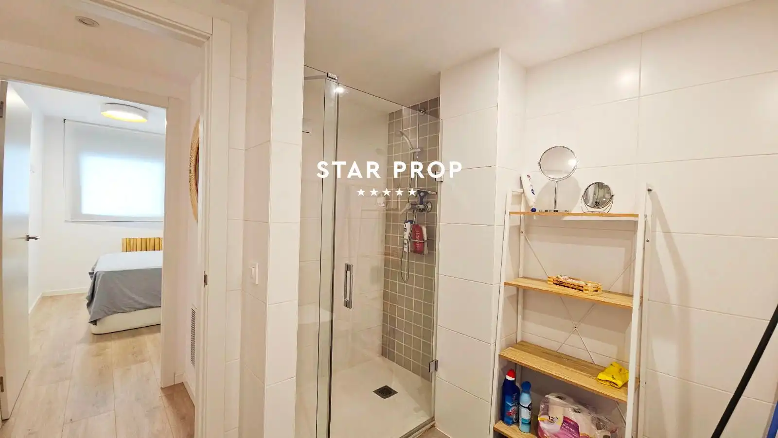 Badezimmer von Wohnung zum Verkauf in Llançà mit Klimaanlage, Heizung und Terrasse