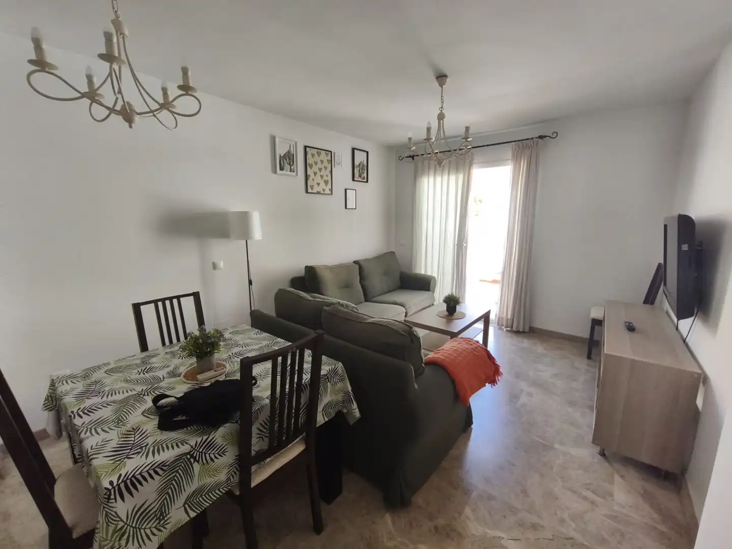 Living room of Flat for rent in Alhaurín El Grande  with Air Conditioner, Heating and Terrace