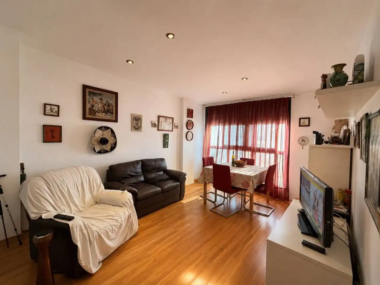 Sala d'estar de Pis en venda en Torreblanca amb Aire condicionat, Parquet i Traster
