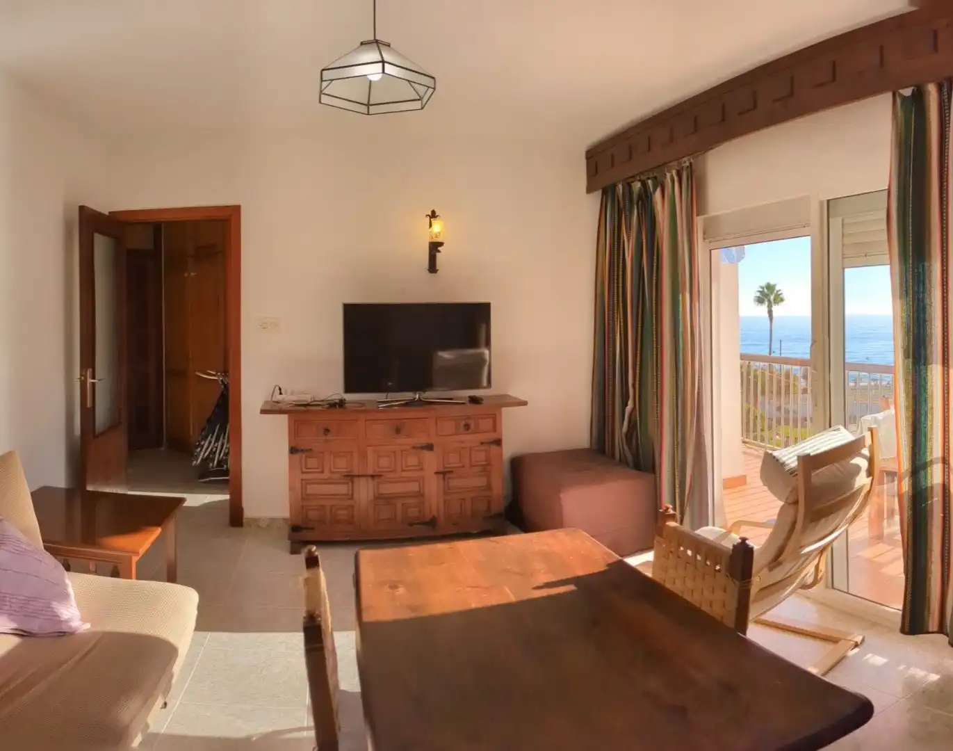 Living room of Flat for rent in Salobreña  with Terrace and Community pool