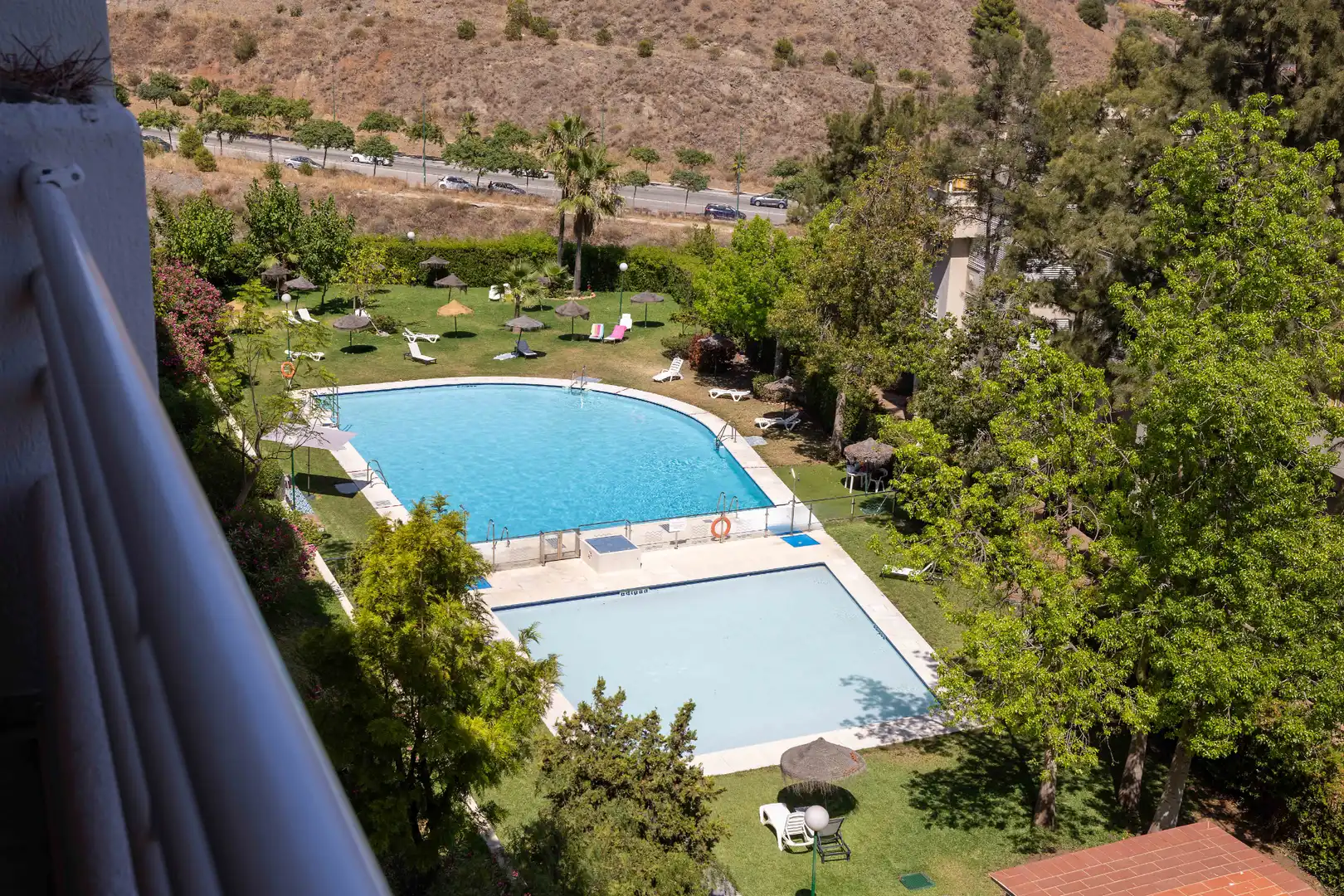 Piscina de Pis en venda en Málaga amb Aire condicionat, Calefacció i Terrassa