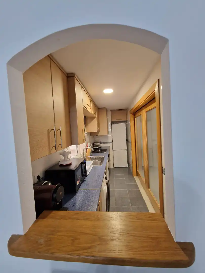 Cocina de Apartamento en venta en Calpe / Calp con Aire acondicionado, Terraza y Trastero