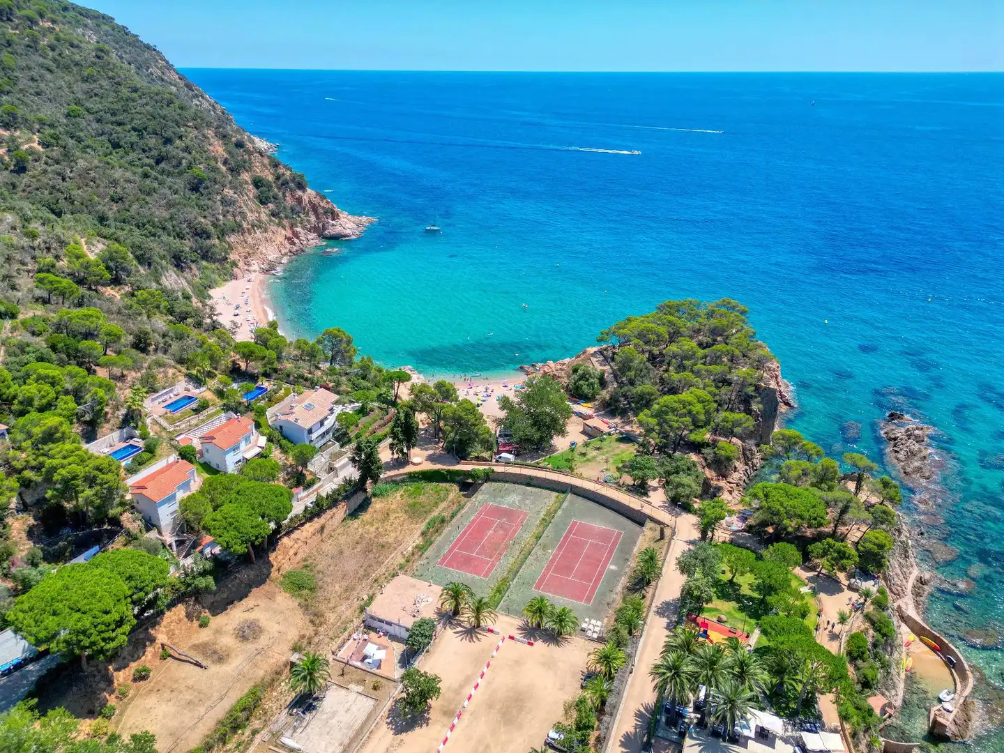 Vista exterior de Piso en venta en Santa Cristina d'Aro con Terraza