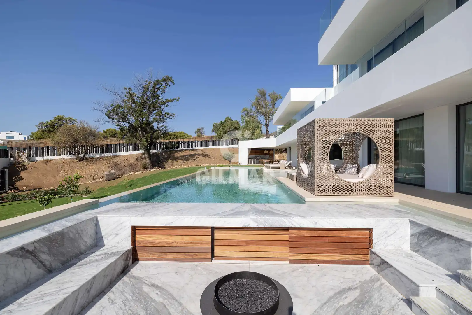 Garden of Houses for sale in Benalmádena  with Heating, Private garden and Swimming Pool