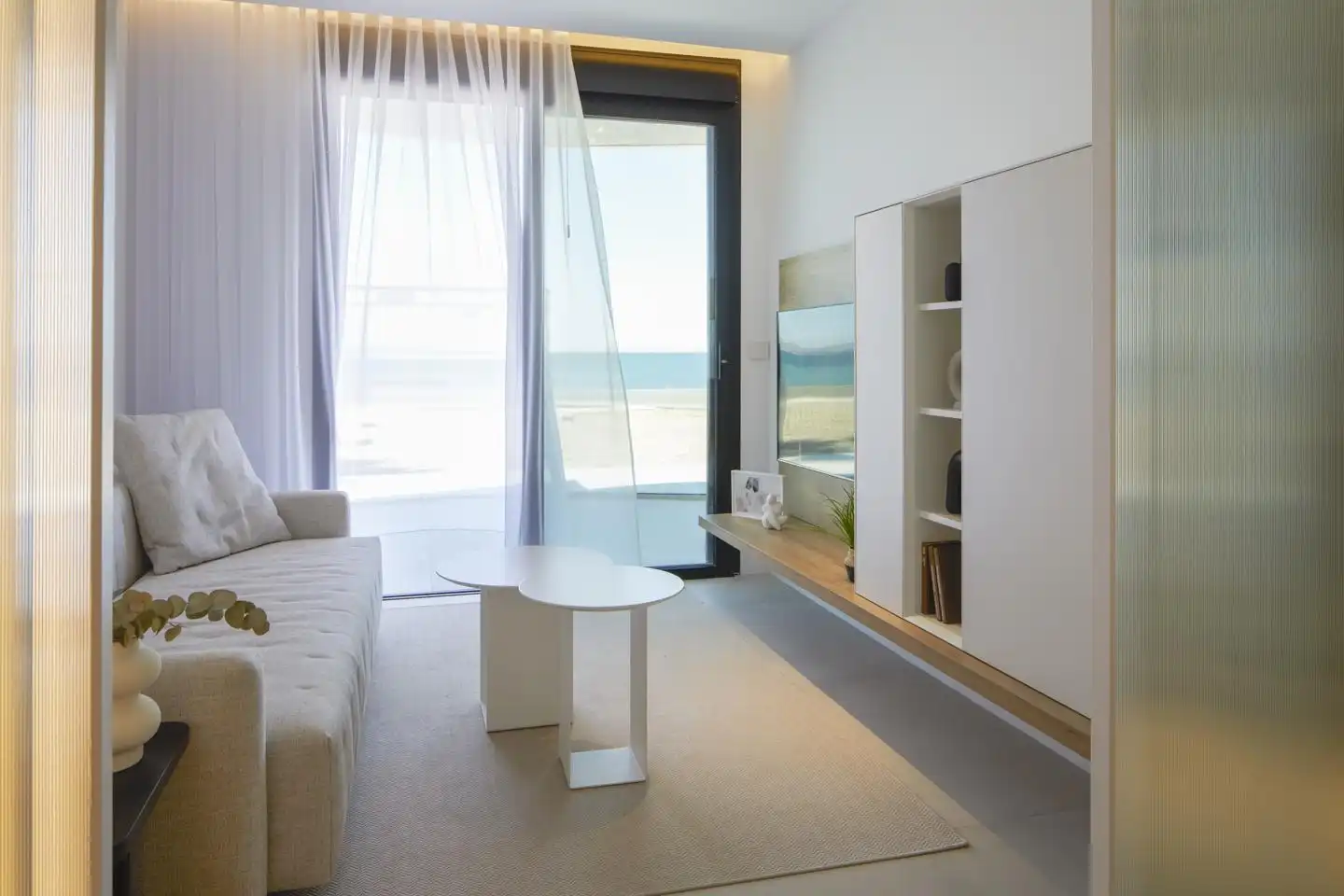 Habitación de Apartamento en venta en La Manga del Mar Menor con Aire acondicionado, Calefacción y Jardín privado