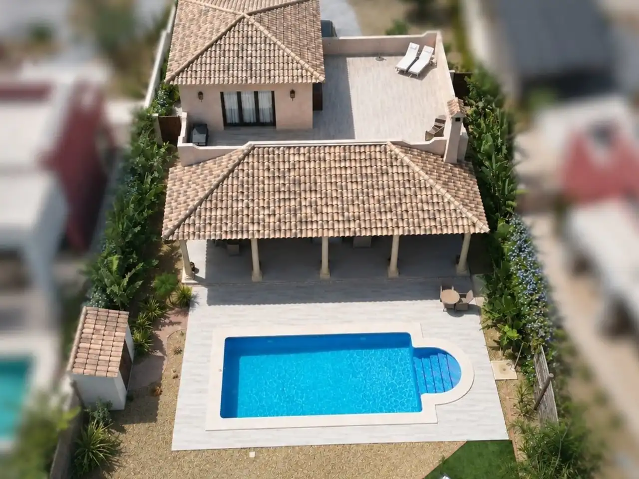 Piscina de Casa o xalet en venda en Cuevas del Almanzora amb Aire condicionat, Terrassa i Piscina