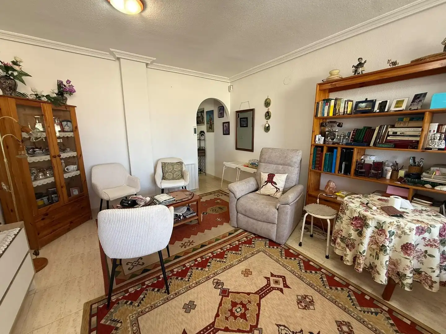 Sala de estar de Piso en venta en Guardamar del Segura con Trastero y Amueblado