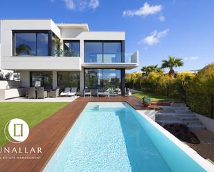 Terrassa de Casa o xalet en venda en Sitges amb Aire condicionat i Piscina