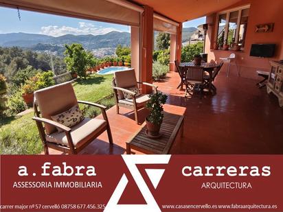 Garden of House or chalet for sale in Cervelló  with Heating, Private garden and Terrace