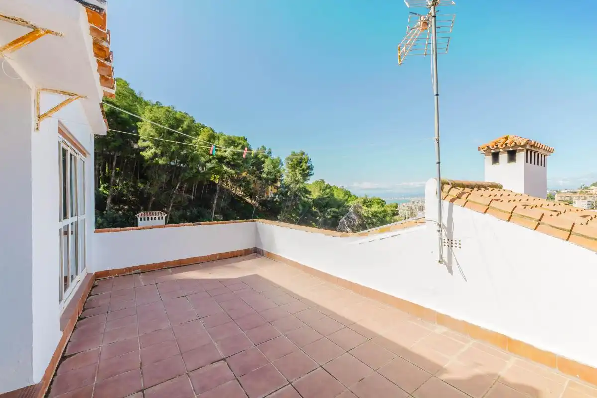 Garden of Houses for sale in Málaga  with Air Conditioner, Heating and Private garden