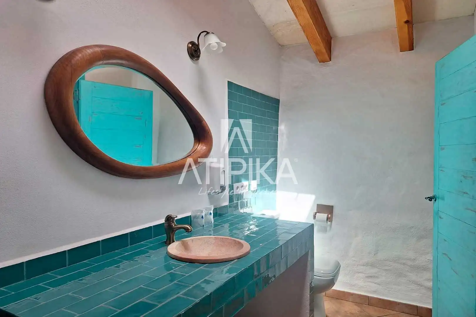 Baño de Finca rústica en venta en Maó - Mahón con Aire acondicionado, Piscina y Horno