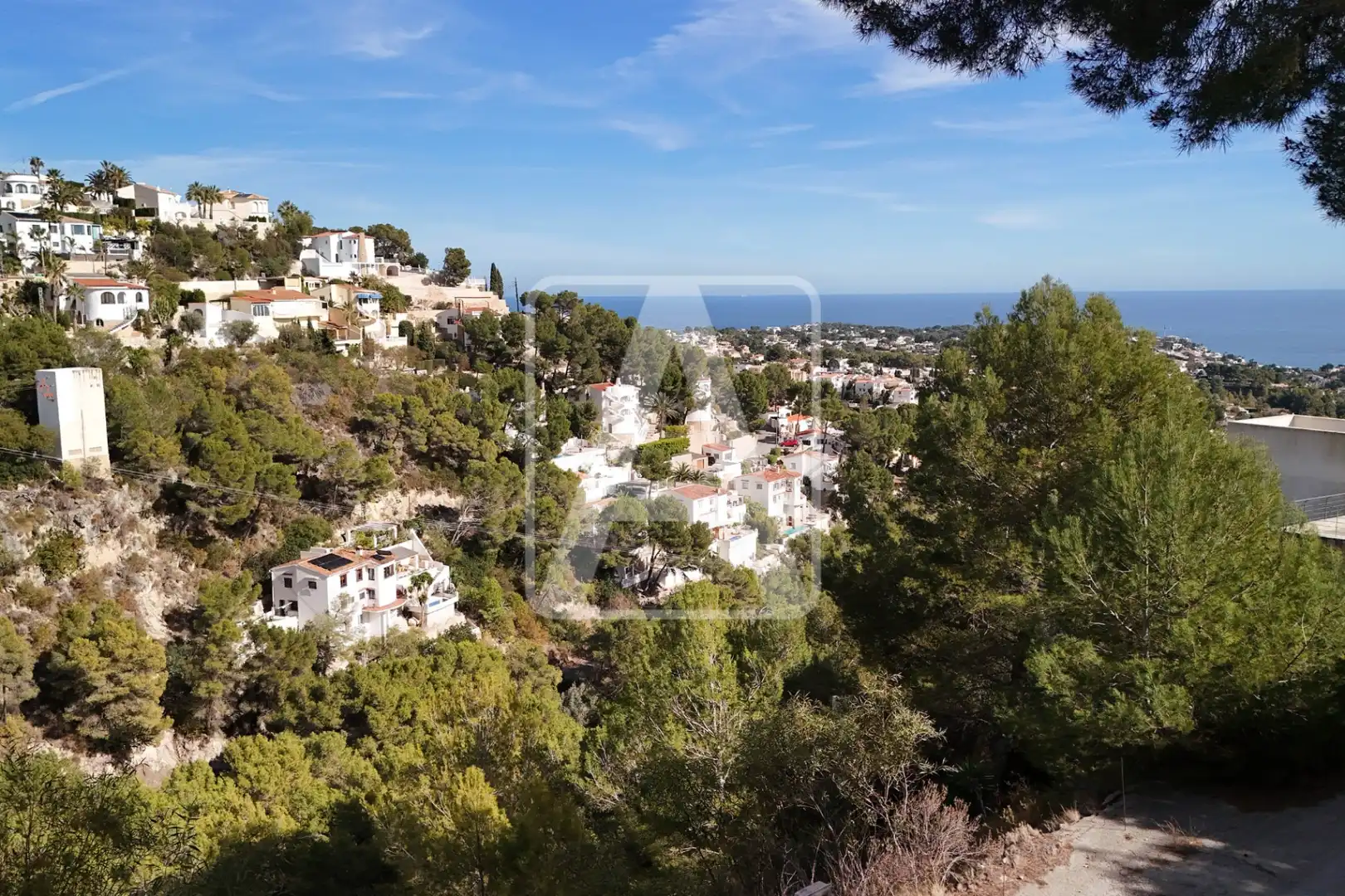 Vista exterior de Residencial en venta en Benissa