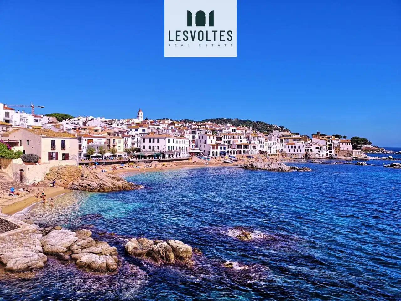 Vista exterior de Apartament de lloguer en Palafrugell amb Calefacció, Terrassa i Moblat
