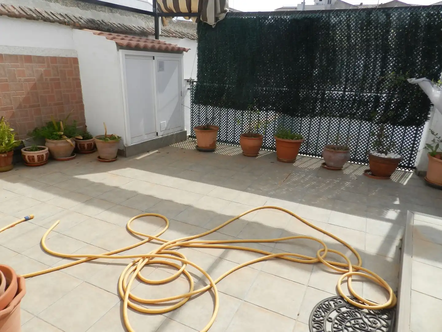 Terrassa de Casa o xalet en venda en Linares amb Aire condicionat, Calefacció i Jardí privat