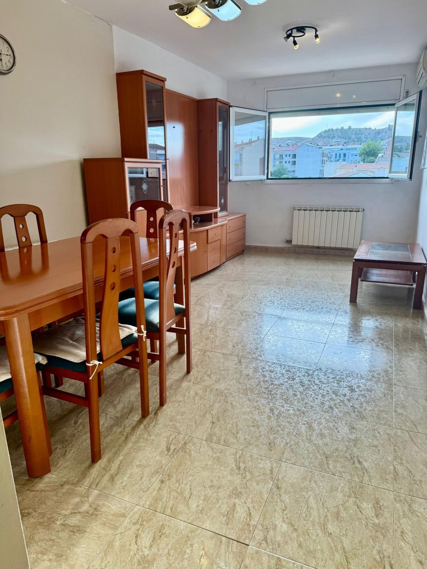 Dining room of Flat for sale in Alguaire  with Air Conditioner and Terrace