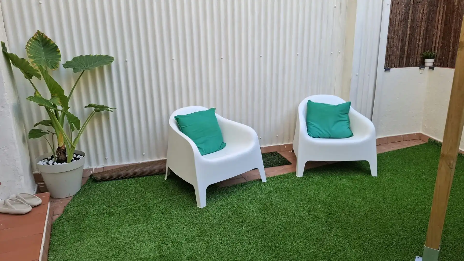 Terrace of Flat for sale in Vallirana  with Air Conditioner, Heating and Terrace