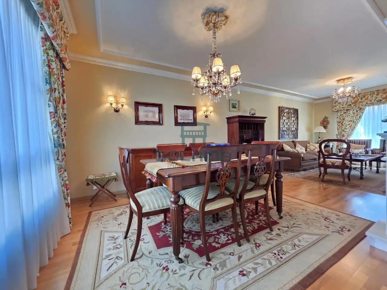 Dining room of Detached homes for sale in Ourense Capital   with Heating, Private garden and Furnished