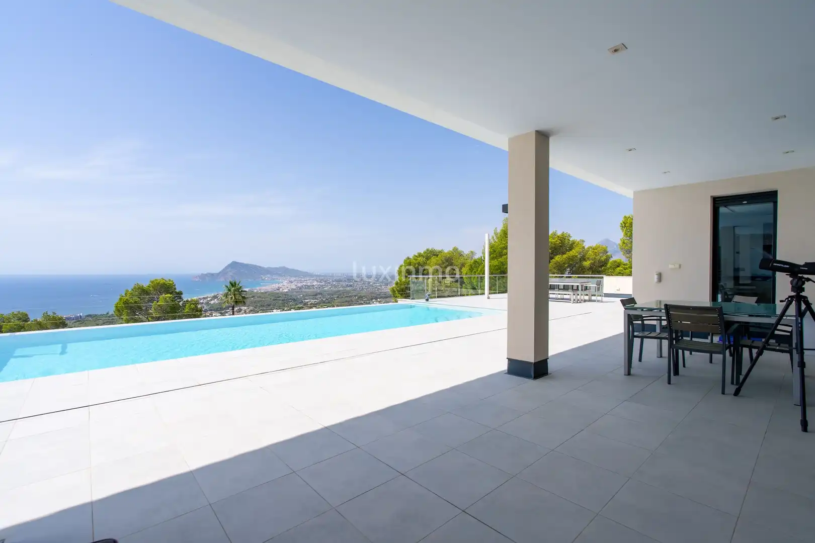 Außenansicht von Haus oder Chalet zum Verkauf in Altea mit Klimaanlage, Heizung und Terrasse