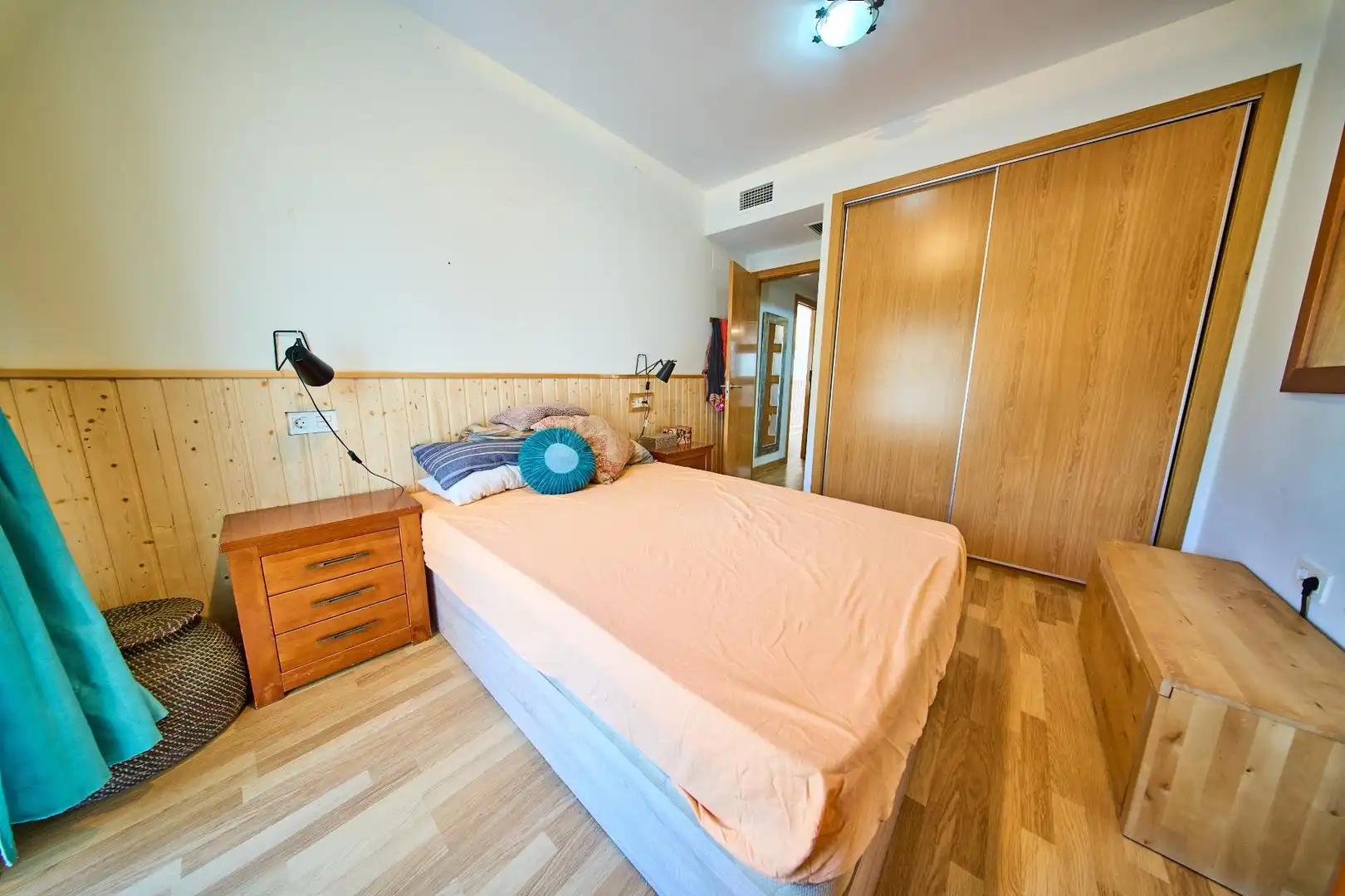 Bedroom of Flat for sale in Güéjar Sierra  with Air Conditioner and Community pool