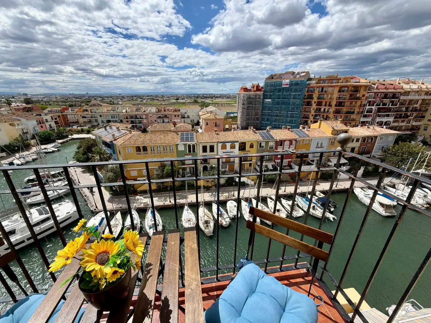 Balcony of Apartments for sale in Alboraya  with Air Conditioner and Storage room