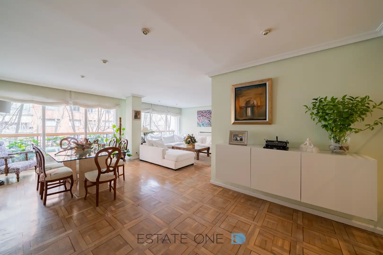 Wohnzimmer von Wohnung zum Verkauf in Madrid mit Klimaanlage, Heizung und Abstellraum