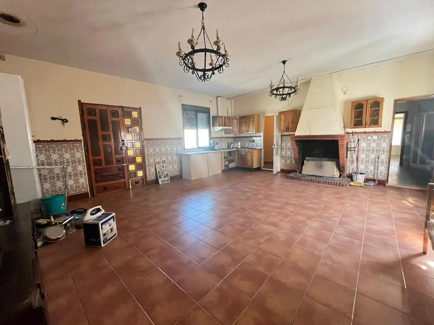 Cocina de Casa o chalet en venta en Torralba de Calatrava con Aire acondicionado, Calefacción y Jardín privado