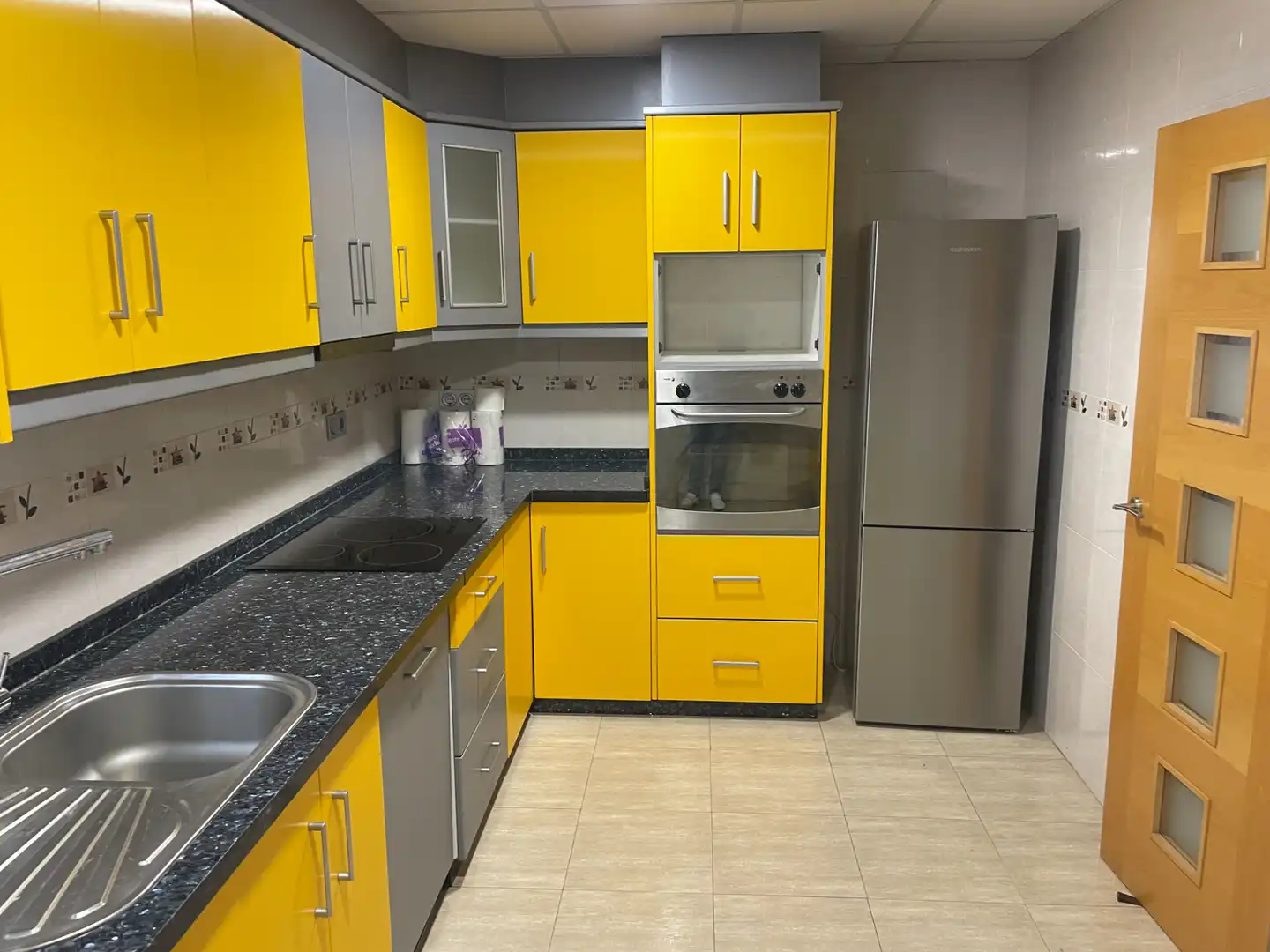 Cocina de Piso de alquiler en Orihuela con Amueblado y Balcón