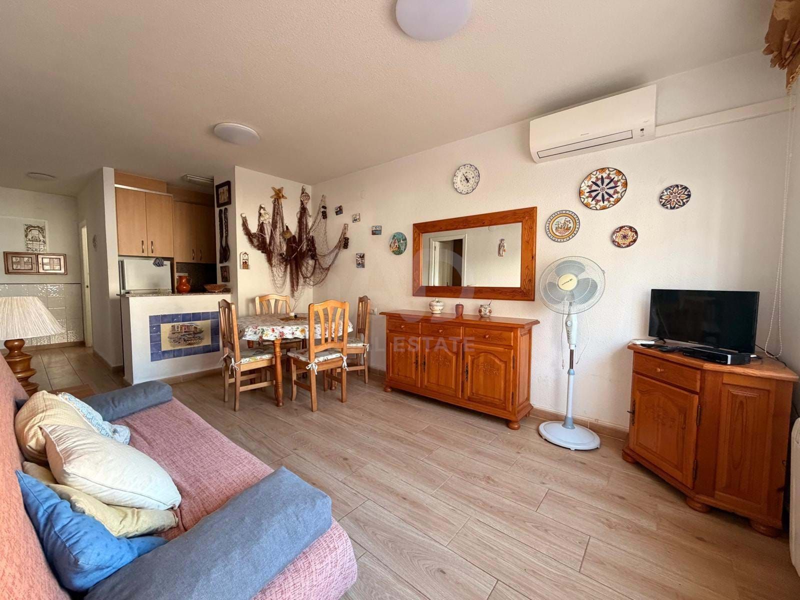 Dining room of Single-family semi-detached for sale in Peñíscola / Peníscola  with Air Conditioner, Heating and Terrace