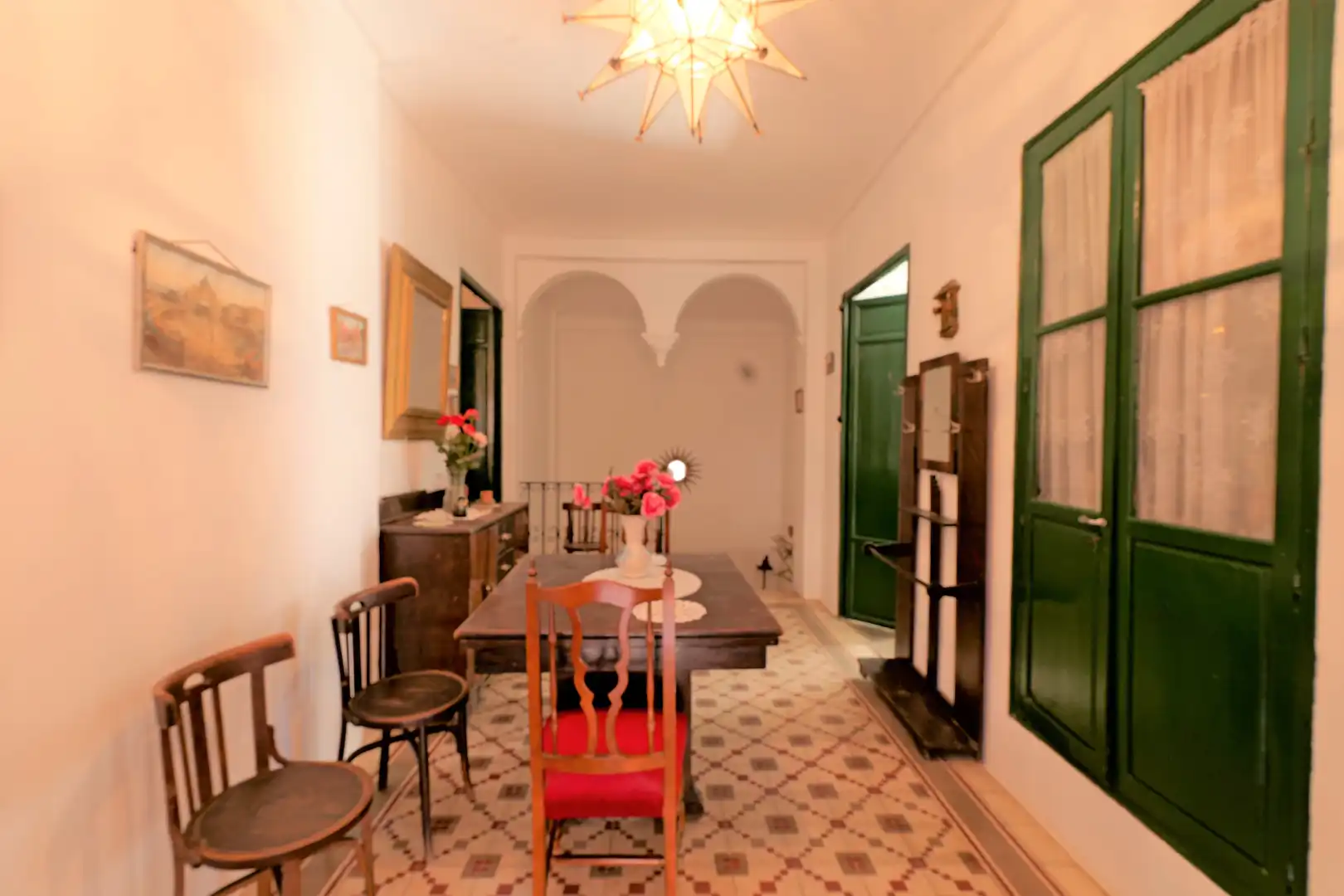 Esszimmer von Einfamilien-Reihenhaus zum Verkauf in Murtas mit Terrasse und Möbliert