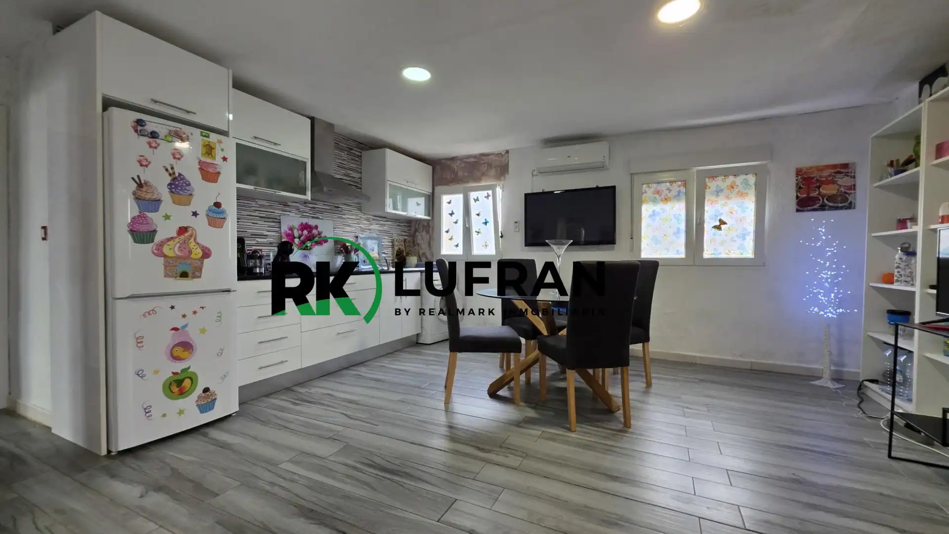 Cocina de Casa o chalet en venta en Alicante / Alacant con Jardín privado y Piscina