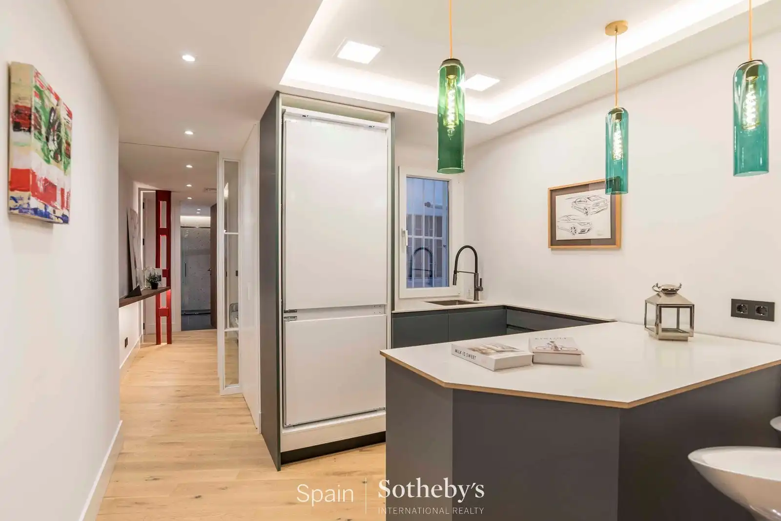 Kitchen of Apartments for sale in Madrid  with Air Conditioner