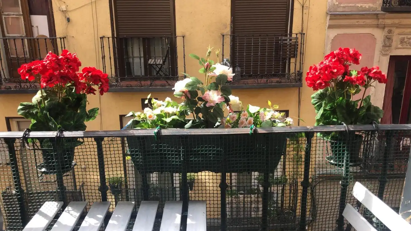 Terrasse von Wohnung zur Miete in Madrid mit Klimaanlage, Heizung und Möbliert