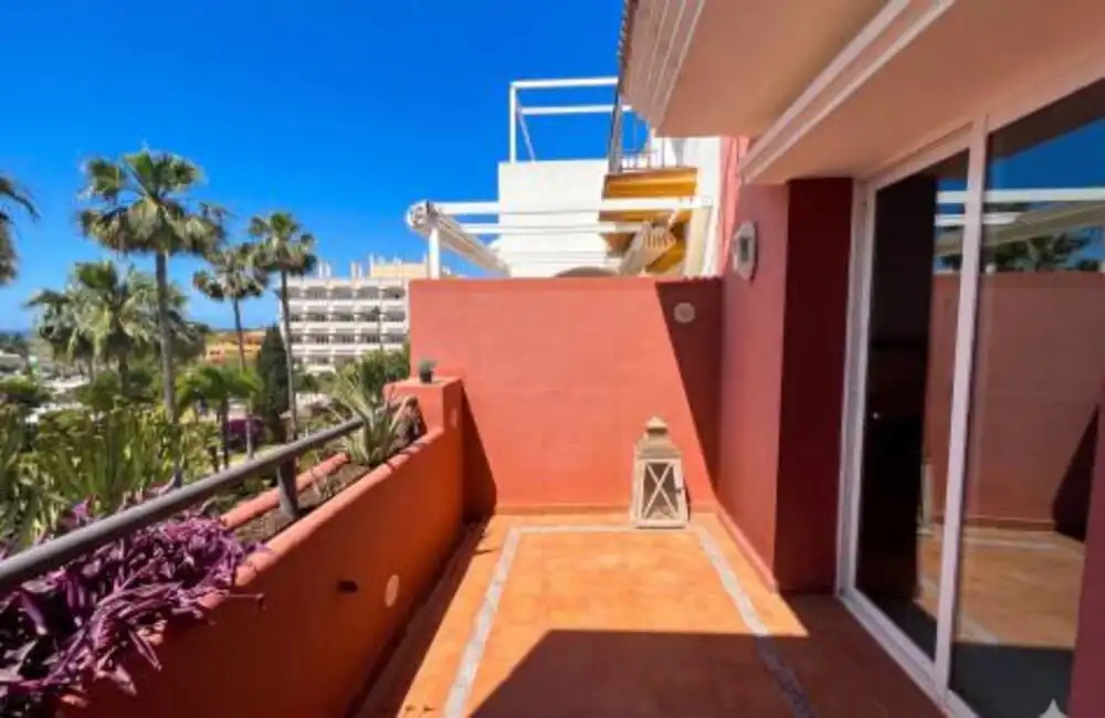 Terrassa de Apartament de lloguer en Marbella amb Aire condicionat, Terrassa i Moblat