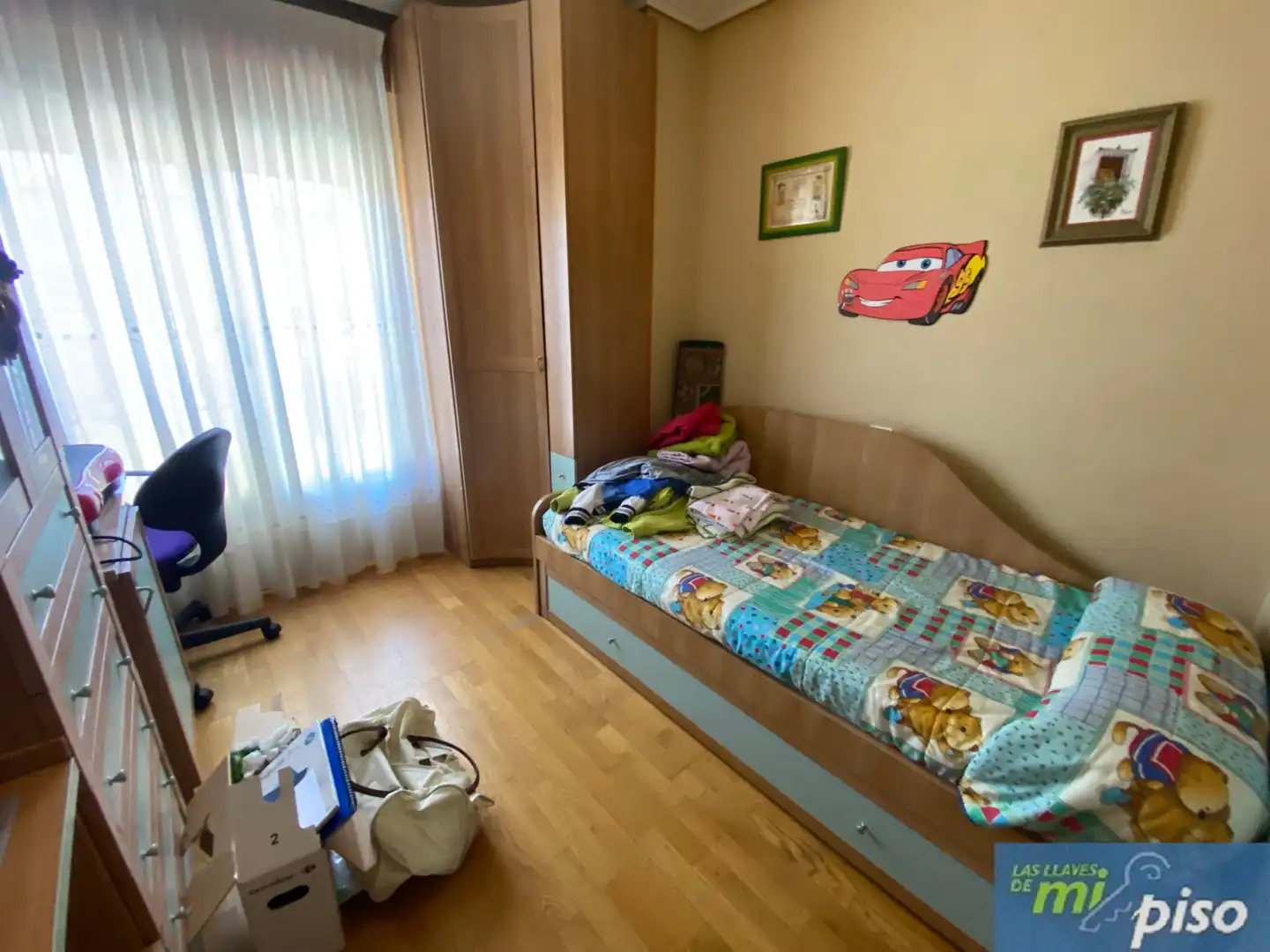 Habitación de Casa adosada en venta en Cistérniga con Calefacción, Jardín privado y Parquet