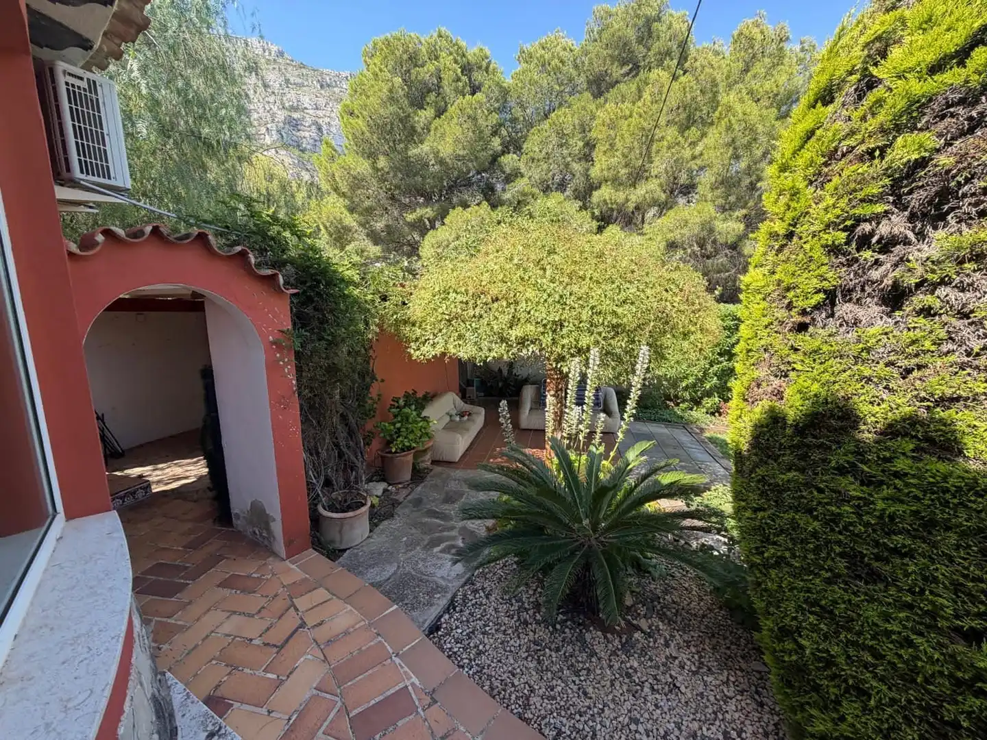 Garden of Houses for sale in Dénia  with Air Conditioner, Private garden and Terrace