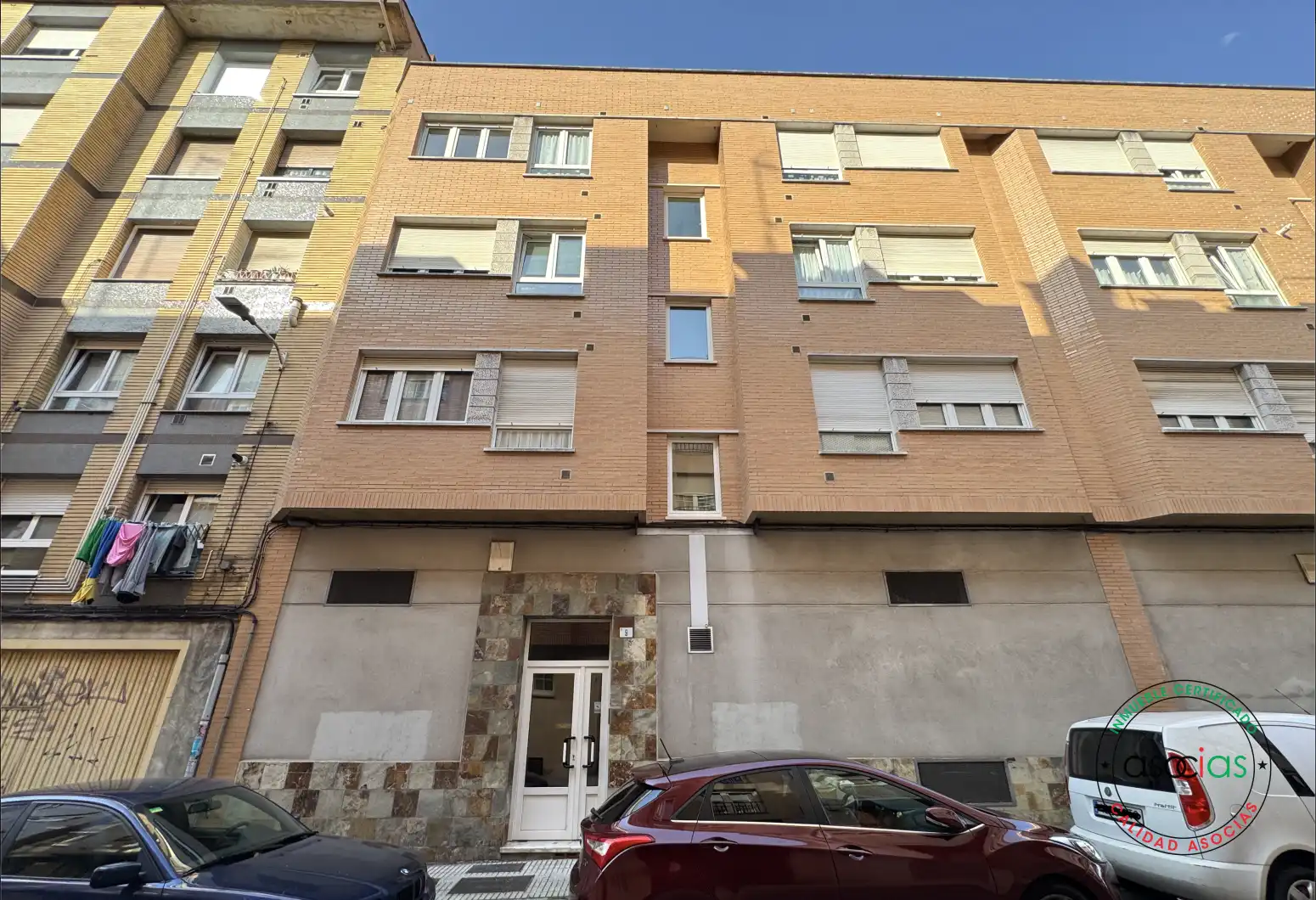 Vista exterior de Piso en venta en Gijón  con Calefacción, Parquet y Trastero