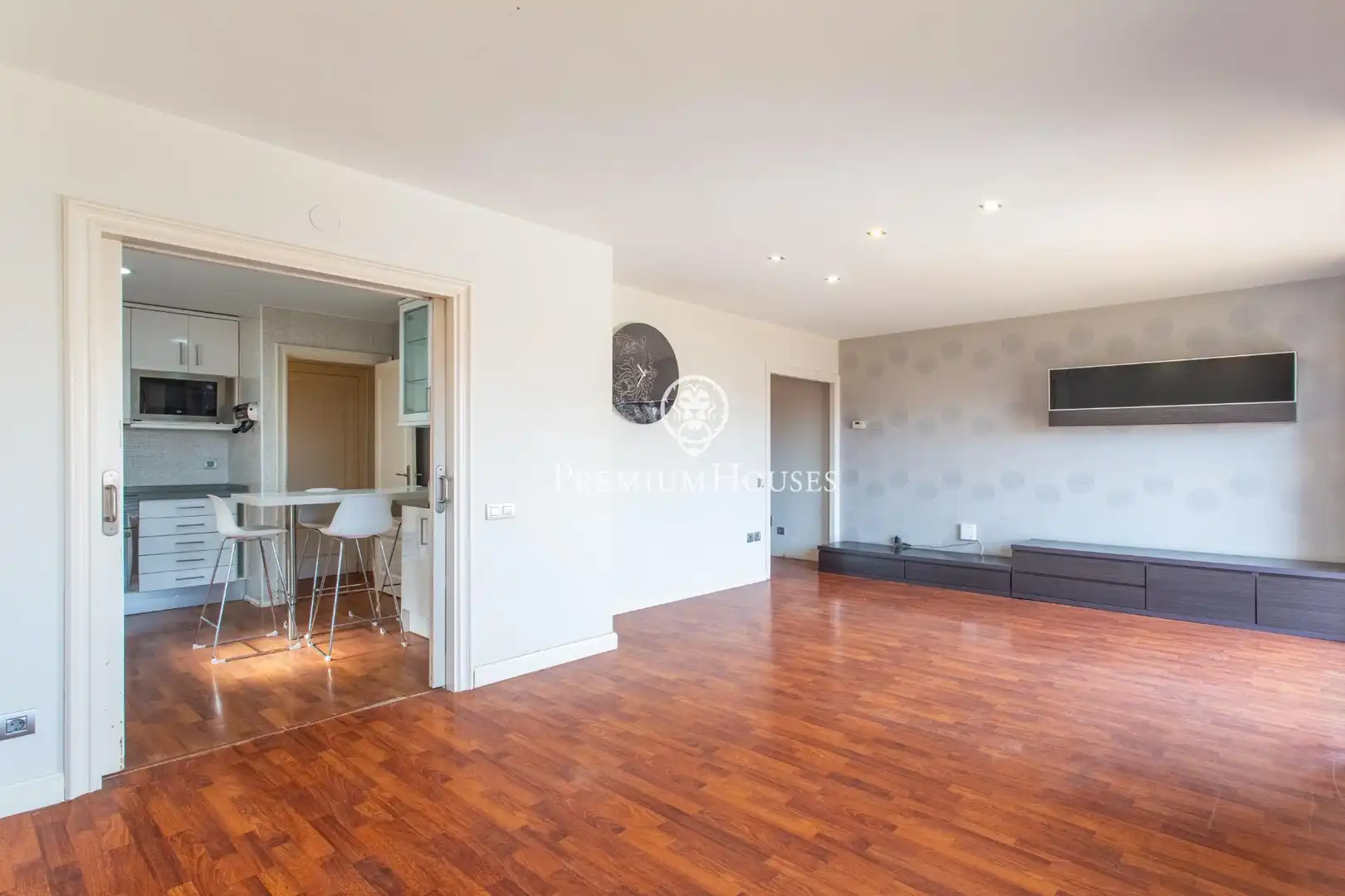 Living room of Attic for sale in Mataró  with Air Conditioner, Heating and Parquet flooring