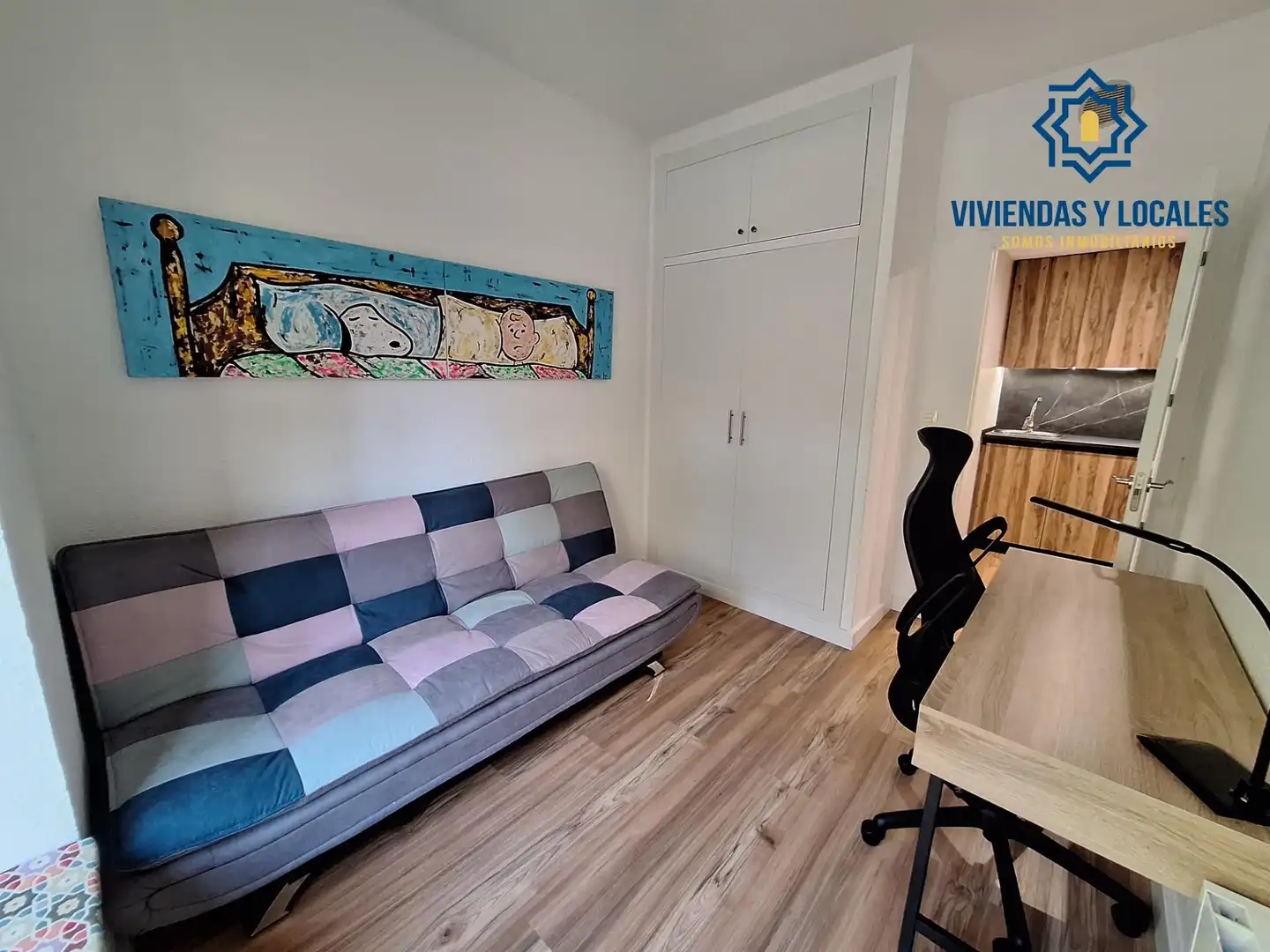 Living room of Flat for rent in Granada  with Air Conditioner, Heating and Private garden