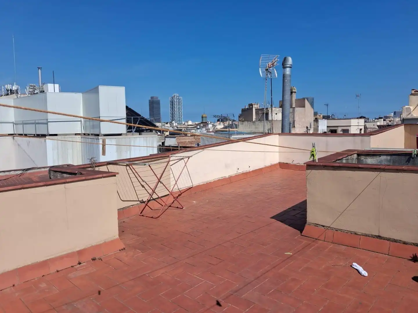 Terrasse von Wohnung zum Verkauf in Barcelona mit Abstellraum und Balkon
