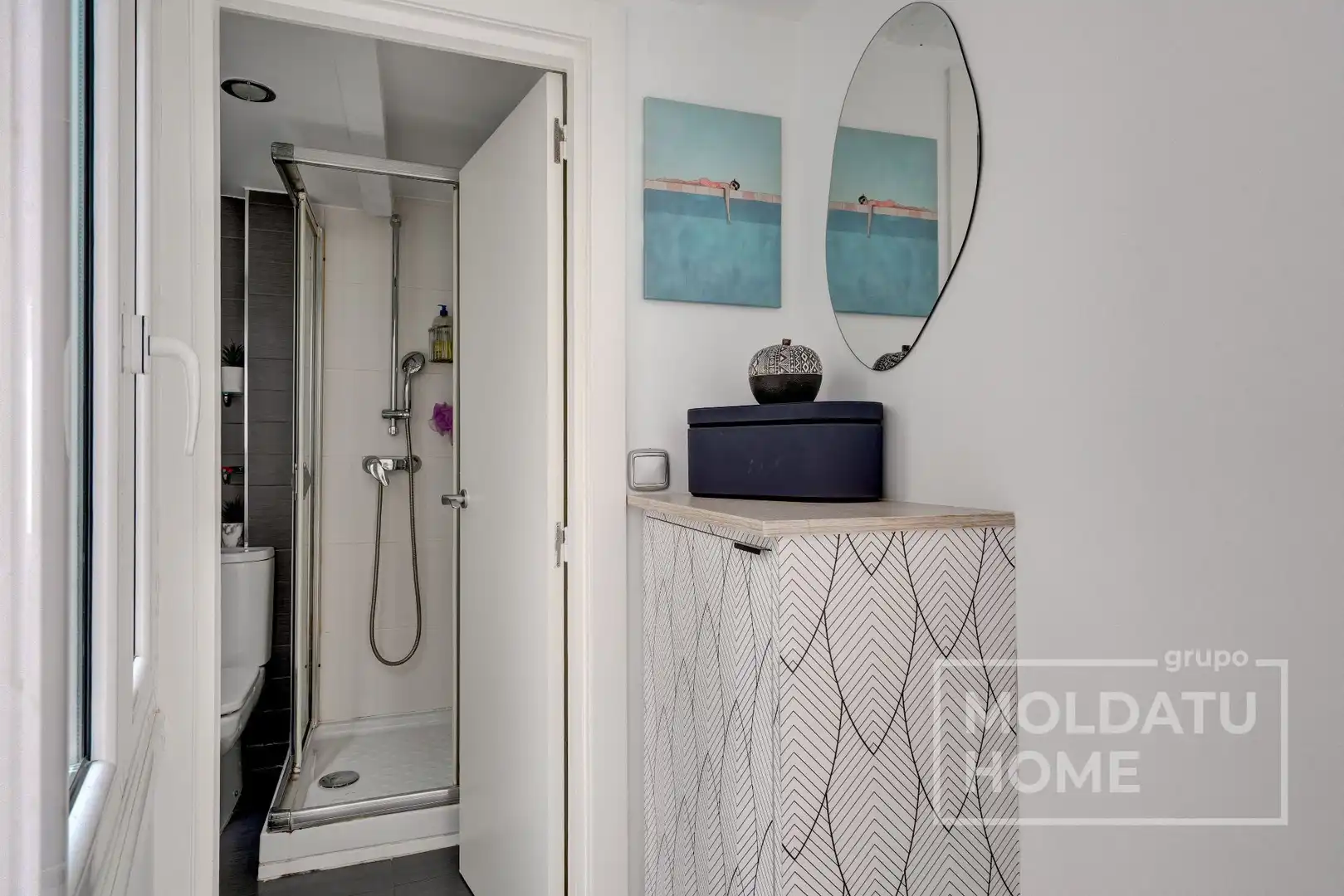 Bathroom of Flat for sale in Parte Vieja