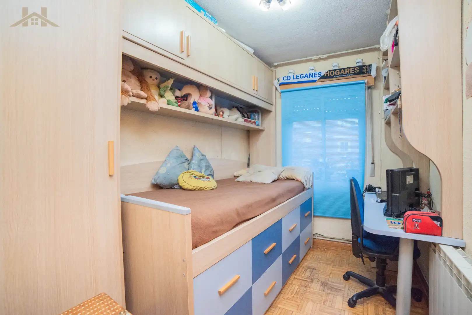 Schlafzimmer von Wohnung zum Verkauf in Leganés mit Terrasse und Möbliert