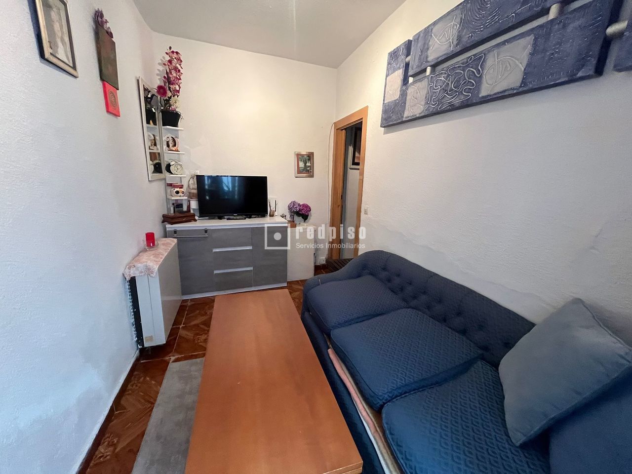 Living room of Flat for sale in  Madrid Capital  with Heating and Terrace
