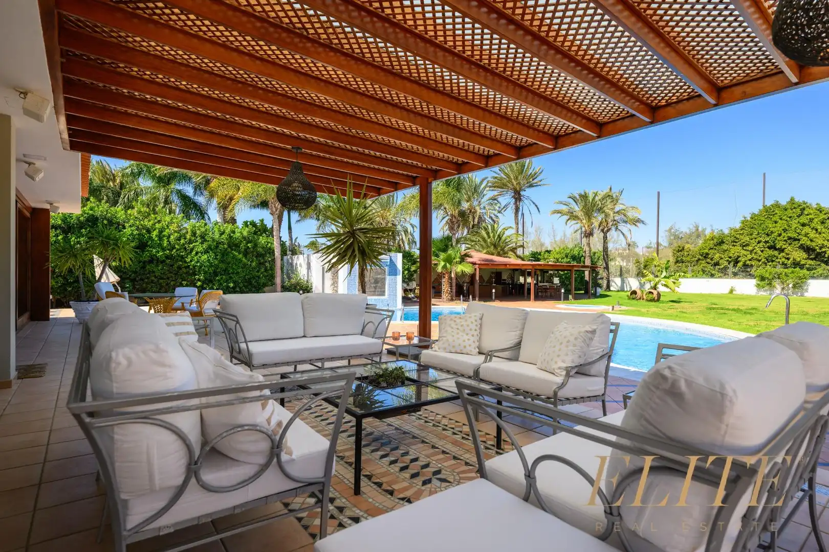 Jardí de Casa o xalet en venda en San Bartolomé de Tirajana amb Jardí privat, Terrassa i Piscina