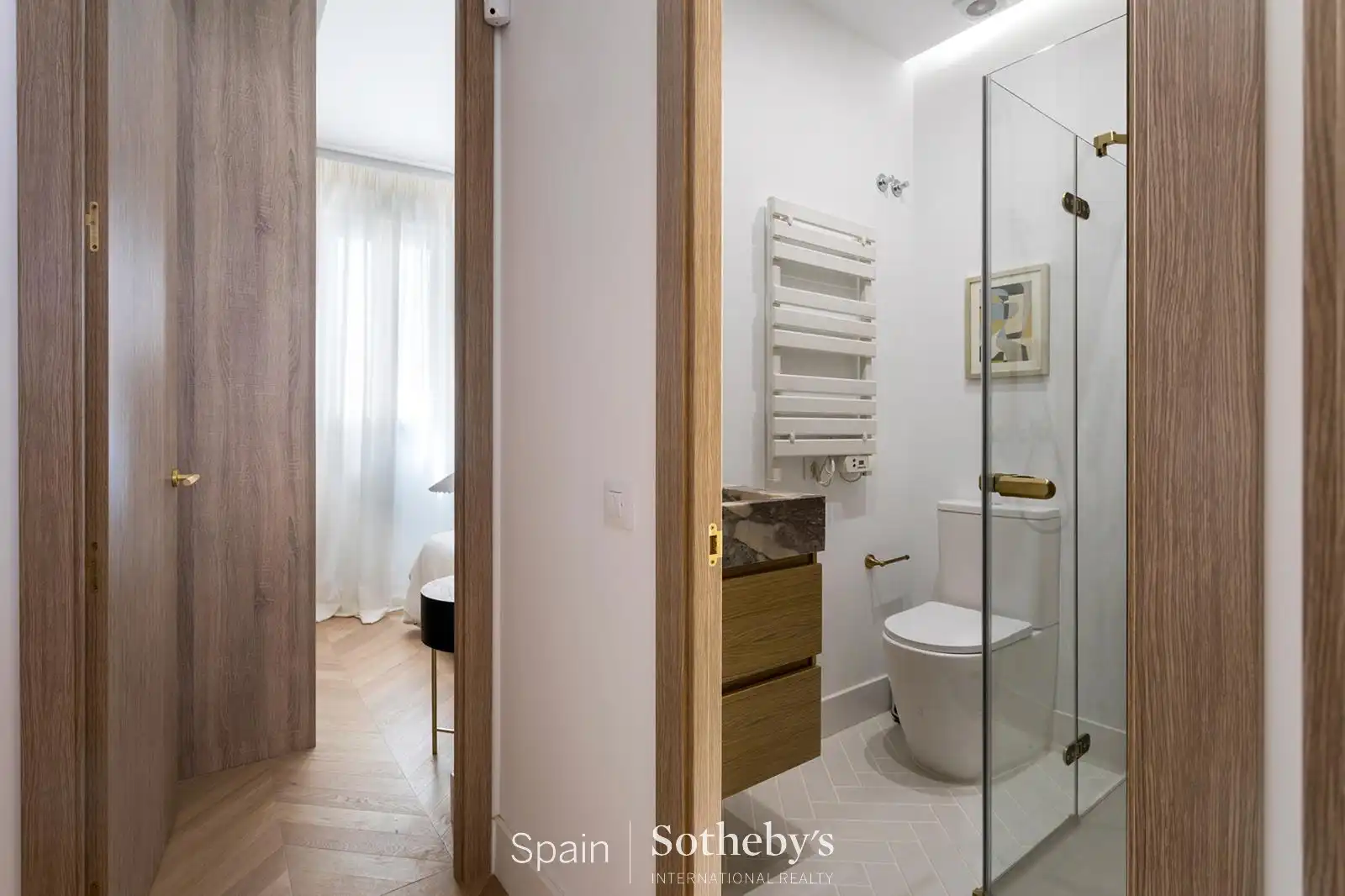 Bany de Apartament en venda en Madrid amb Aire condicionat i Calefacció