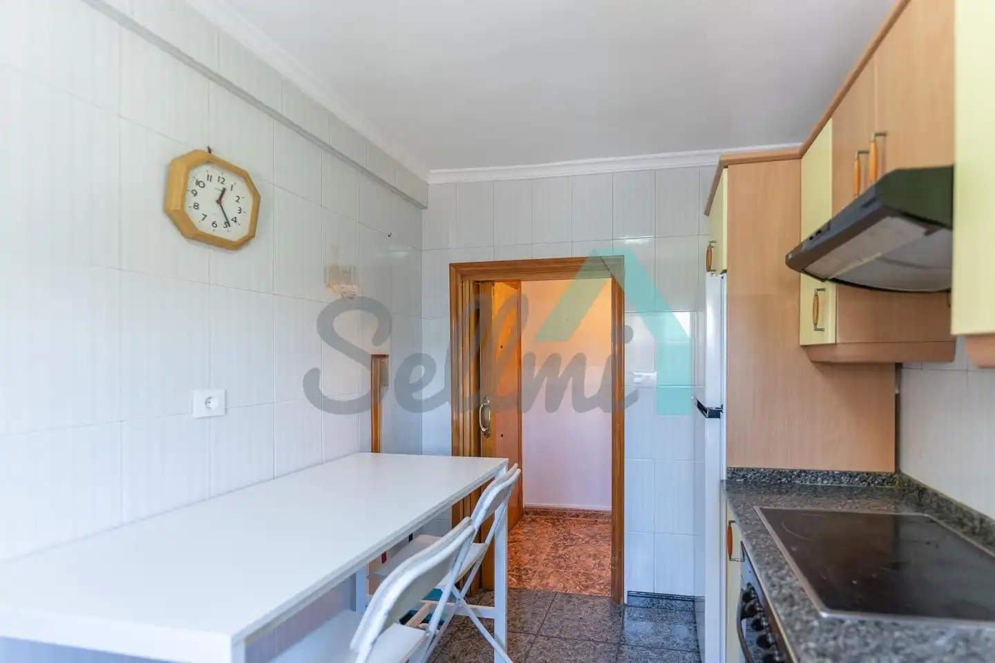 Kitchen of Ground floor for rent in Avilés  with Heating and Furnished