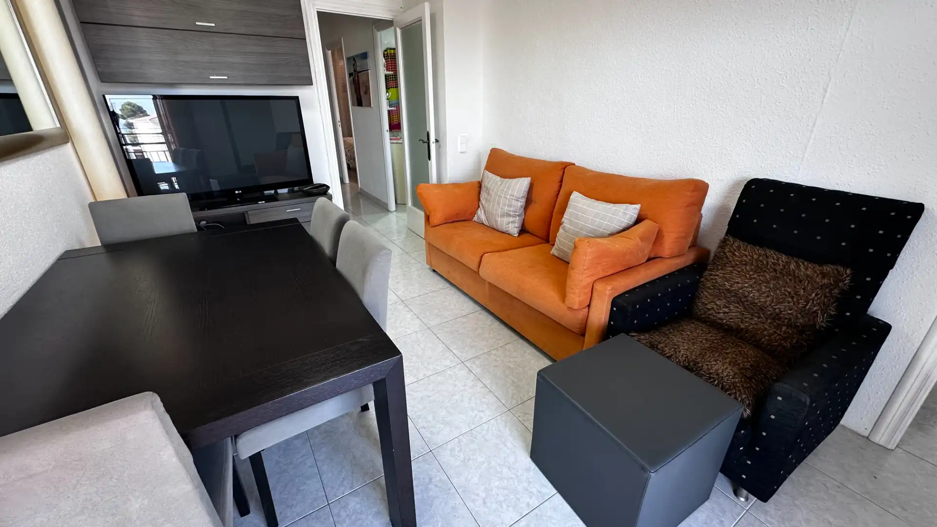 Sala de estar de Apartamento en venta en Cambrils con Aire acondicionado, Calefacción y Terraza