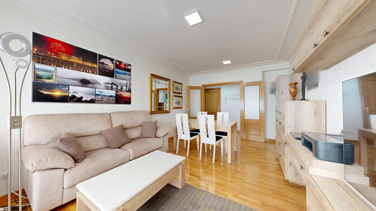 Sala de estar de Piso en venta en Tafalla con Calefacción, Parquet y Trastero
