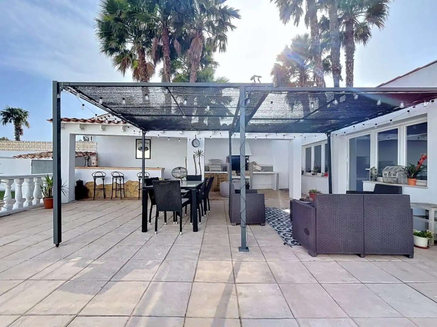 Terrassa de Casa o xalet en venda en L'Alfàs del Pi amb Aire condicionat, Calefacció i Jardí privat