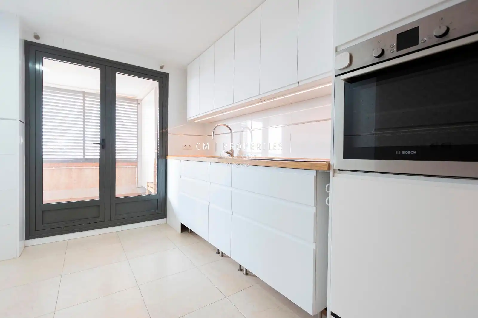 Cocina de Ático de alquiler en Alboraya con Aire acondicionado, Calefacción y Parquet